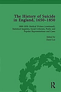 The History of Suicide in England, 1650–1850, Part II vol 8 (Hardcover)