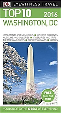DK Eyewitness Top 10 Travel Guide: Washington DC (Paperback)