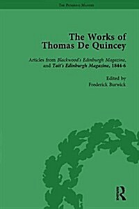 The Works of Thomas De Quincey, Part III vol 15 (Hardcover)