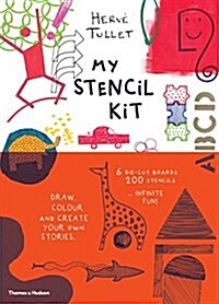 My Stencil Kit : Draw, Colour and Create Your Own Stories (Paperback)