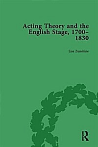 Acting Theory and the English Stage, 1700-1830 Volume 2 (Hardcover)