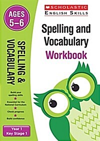 Spelling and Vocabulary Practice Ages 5-6 (Paperback)