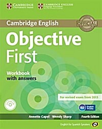 Objective First for Spanish Speakers Workbook with Answers with Audio CD (Package)