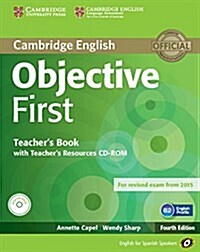 Objective First for Spanish Speakers Teachers Book with Teachers Resources CD-ROM (Package)