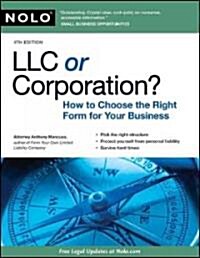 LLC or Corporation? (Paperback, 4th)