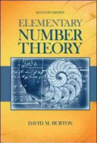 Elementary number theory 7th ed