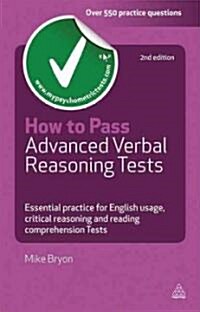 How to Pass Advanced Verbal Reasoning Tests (Paperback, 2nd)