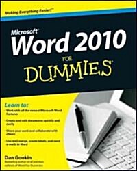 Word 2010 for Dummies (Paperback)