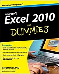 Excel 2010 for Dummies (Paperback)