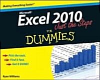 Excel 2010 Just the Steps For Dummies (Paperback)