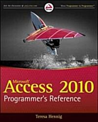 Microsoft Access 2010 Programmers Reference (Paperback)
