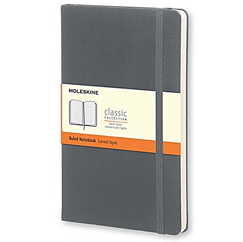 Moleskine Classic Ruled Notebook Pocket Hard Cover Slate Grey (Other)