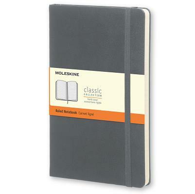 Moleskine Classic Ruled Notebook Large Hard Cover Slate Grey (Other)
