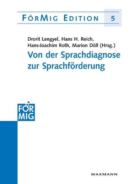 Von der Sprachdiagnose zur Sprachf?derung (Paperback)