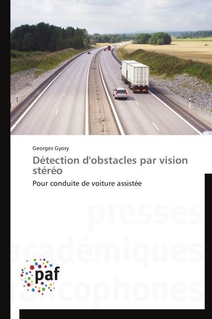 D?ection dObstacles Par Vision St?? (Paperback)