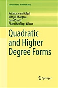 Quadratic and Higher Degree Forms (Paperback)