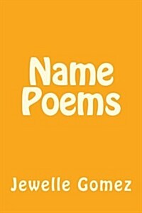 Name Poems (Paperback)