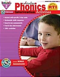 Everyday Phonics Intervention Activities Grade 2 New! [With CDROM] (Paperback)