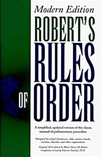 Roberts Rules of Order: Modern Edition (Hardcover, Rev Upd)