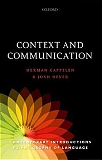 Context and Communication (Hardcover)