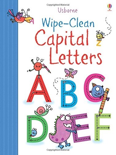 Wipe-Clean Capital Letters (Paperback)