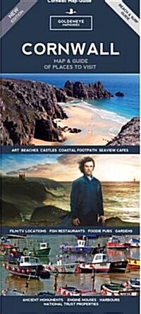 Cornwall : Map & Guide of Places to Visit (Paperback, 2 New edition)