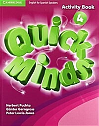 Quick Minds Level 4 Activity Book Spanish Edition (Paperback)