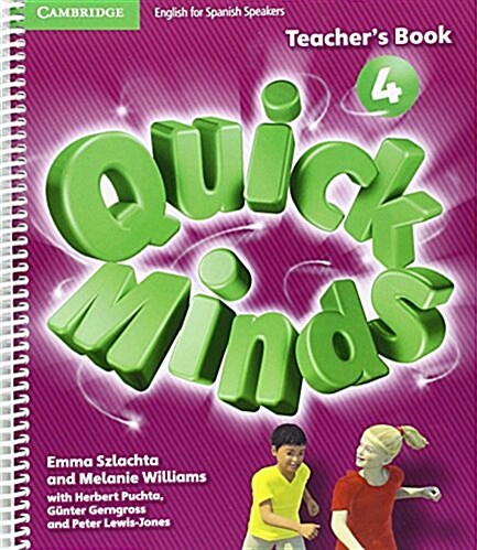 Quick Minds Level 4 Teachers Book Spanish Edition (Spiral Bound)