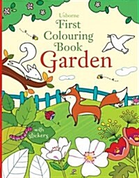 First Colouring Book Garden (Paperback)
