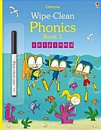 Wipe-Clean Phonics Book 1 (Paperback)