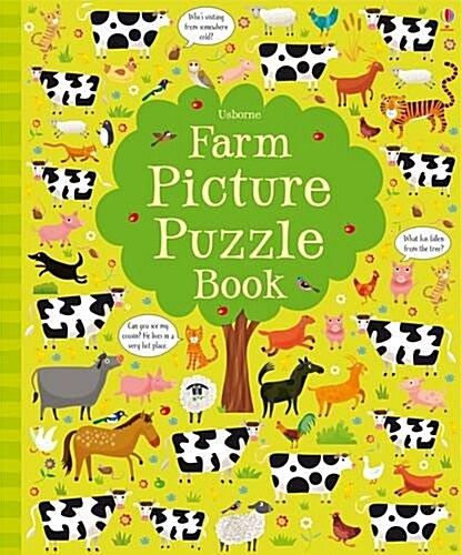 Farm Picture Puzzle Book (Hardcover)