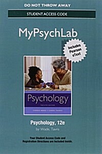 New Mylab Psychology with Pearson Etext -- Standalone Access Card -- For Psychology (Hardcover, 12)