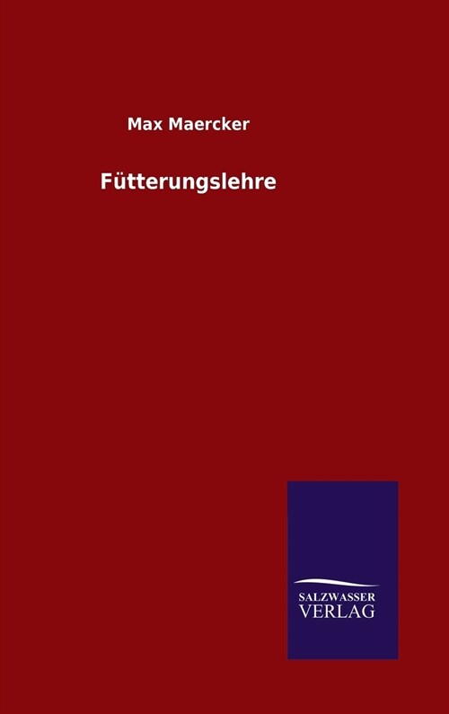 F?terungslehre (Hardcover)