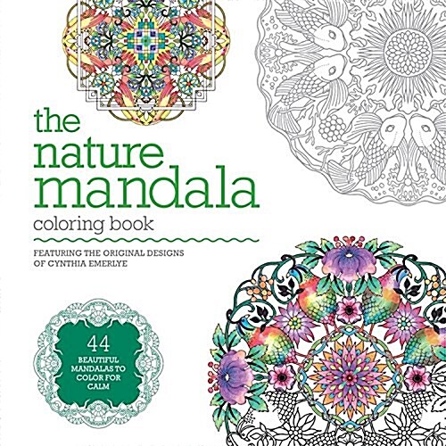 The Nature Mandala Coloring Book (Paperback)