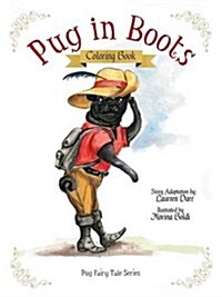 Pug in Boots - Coloring Book (Paperback)