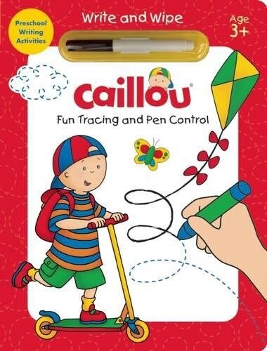 Caillou, Fun Tracing and Pen Control: Preschool Writing Activities (Hardcover)