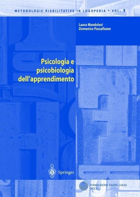 Psicologia E Psicobiologia Dellapprendimento (Paperback, 2004)