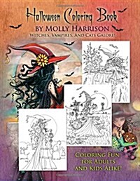 Halloween Coloring Book: by Molly Harrison (Paperback)