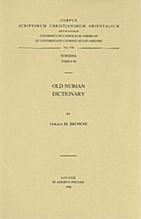 Old Nubian Dictionary (Paperback)