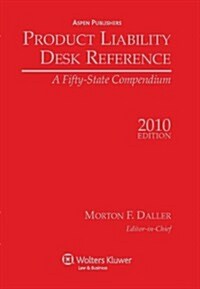 Product Liability Desk Reference 2010 (Paperback)
