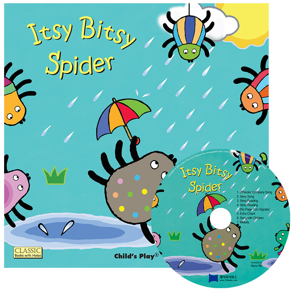 노부영 마더구스 세이펜 Itsy Bitsy Spider (Paperback + CD)