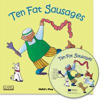 노부영 마더구스 세이펜 Ten Fat Sausages (Paperback + CD) - 노래부르는 영어동화