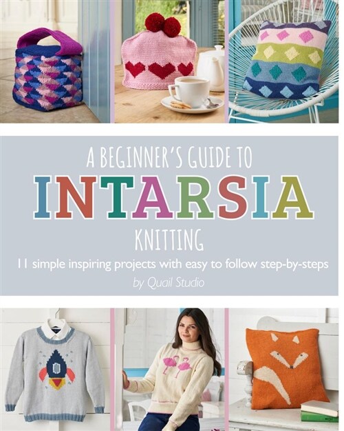 A Beginners Guide to Intarsia Knitting : 11 Simple Inspiring Projects with Easy to Follow Steps (Paperback)