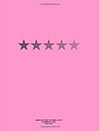 Cornell Notebook for Cornell Notes, 250 Numbered Pages, Pink Cover: For Taking Cornell Notes, Personal Index, 8.5x11, Star Series, Pro Genius Editio (Paperback)