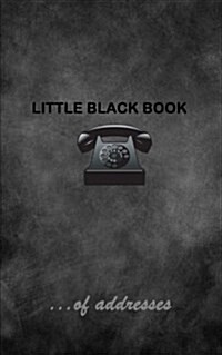 Little Black Book of Addresses: The Pocket Size Address Book (Paperback)