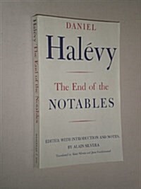 The End of the Notables (Paperback)