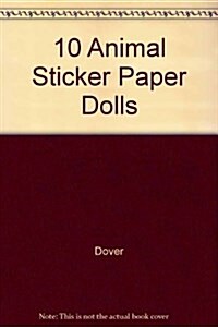 10 Animal Sticker Paper Dolls (Paperback)