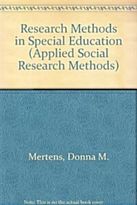 Research Methods in Special Education (Hardcover)