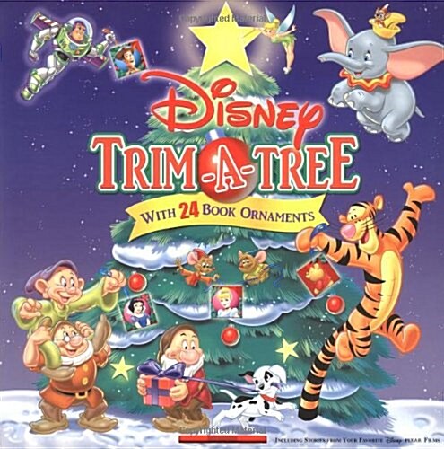 [중고] Disney Trim-A-Tree (Board Book)
