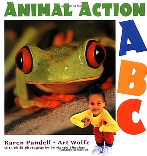 Animal Action ABC (Board Book)